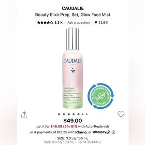 CAUDALIE BEAUTY ELIXIR